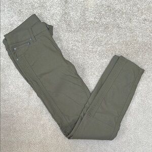 Prana Olive Green Moto Pants, 6